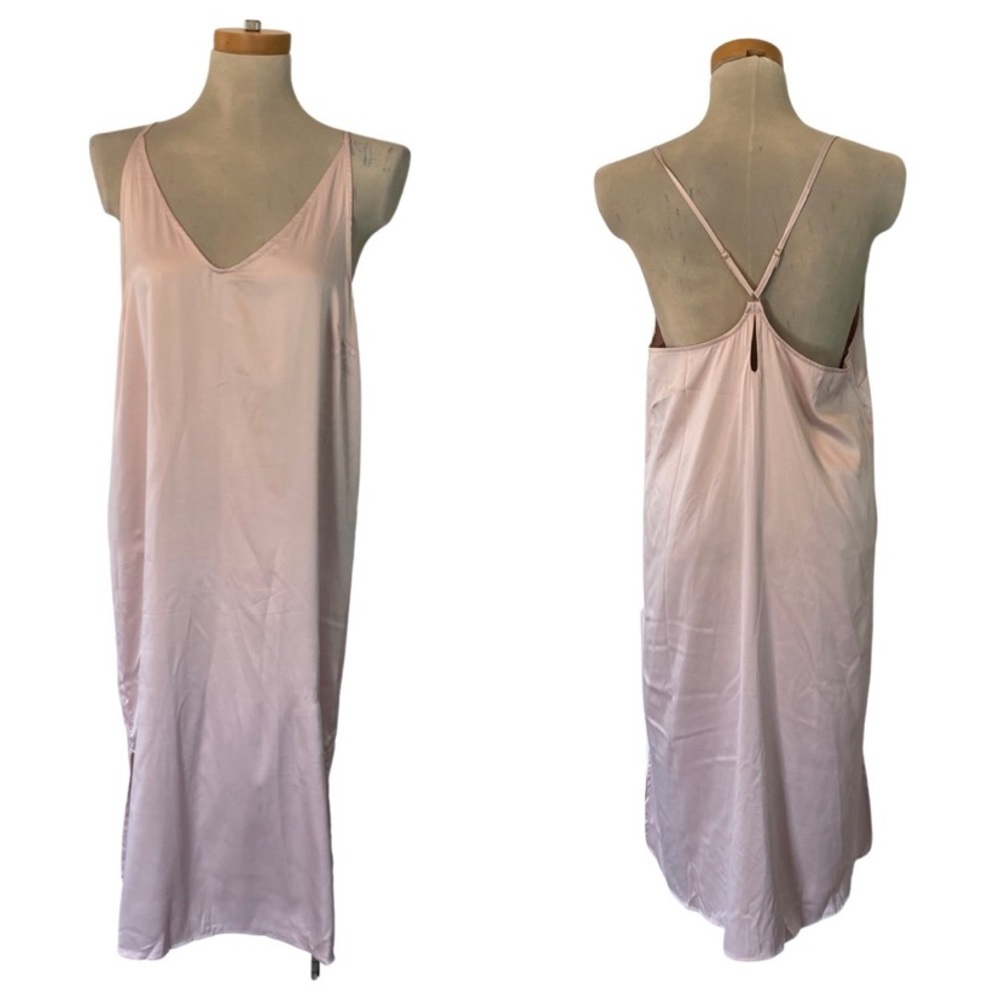 Stars Above Blush Pink Slip Dress Spaghetti Strap Intimates Chemise Medium